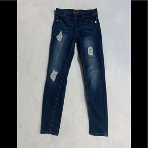 justice 12 slim jeans!!